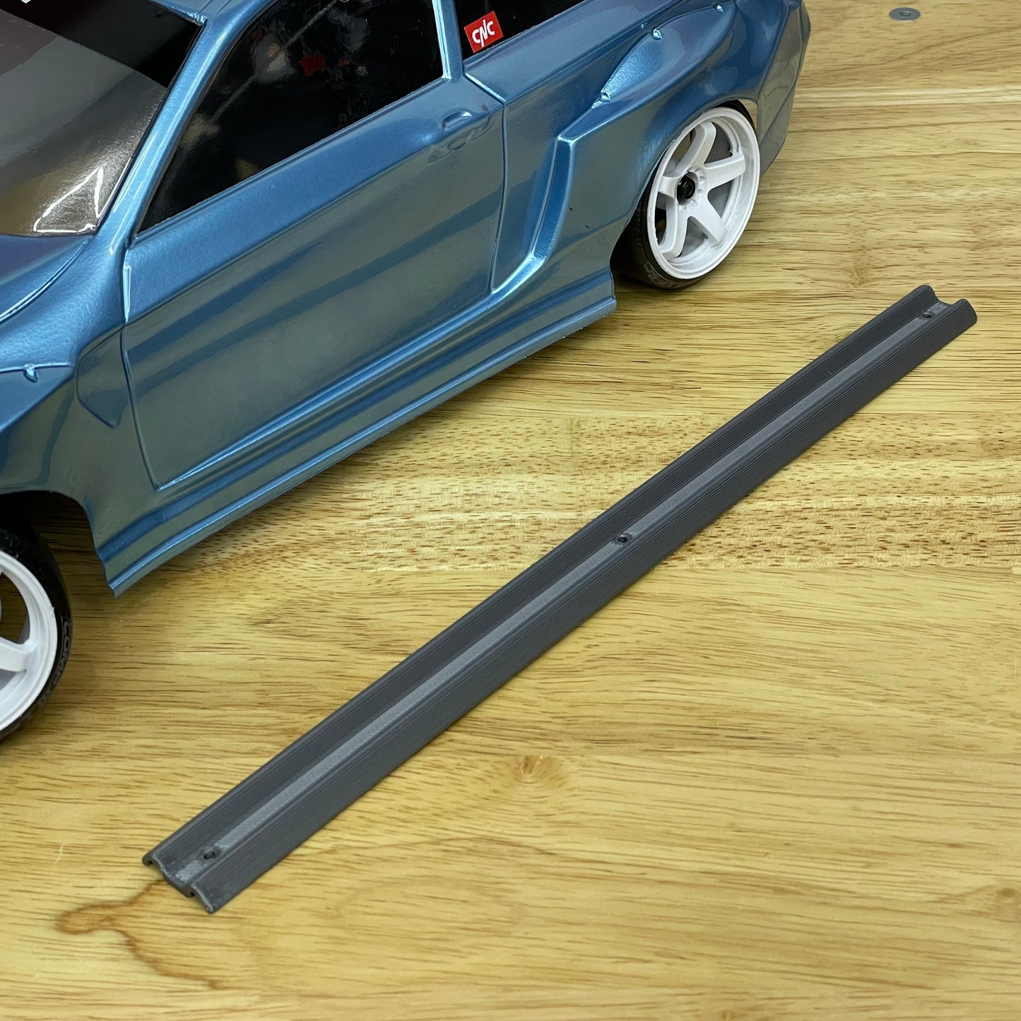 1/10 Scale Guard Rail Track Barrier System for RC Drift Tracks, Crawler or Diorama