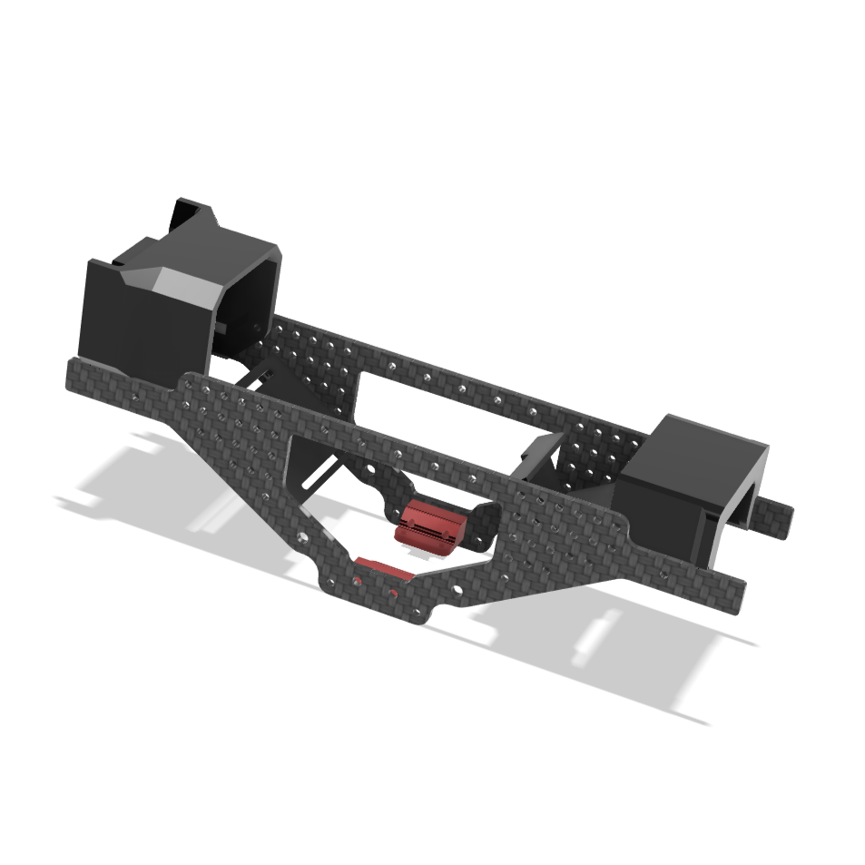 PTW Carbon Racing Chassis for the FMS FCX24 Smasher