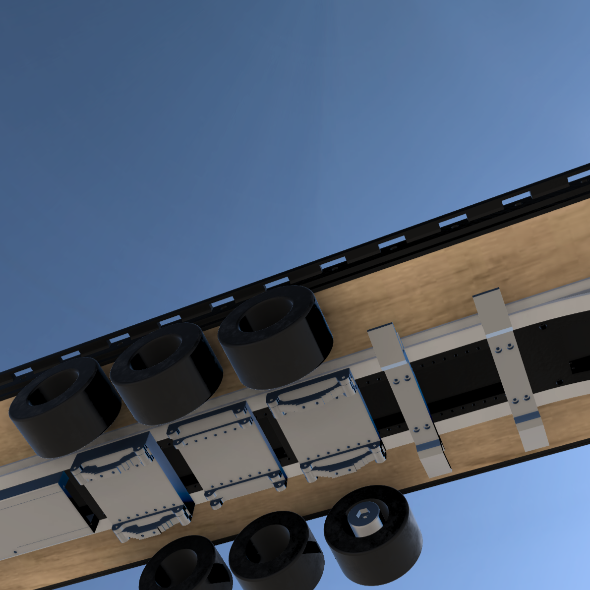 DIGITAL FILES ONLY: Print and Build at Home Modular 1/10 Scale Gooseneck Trailer