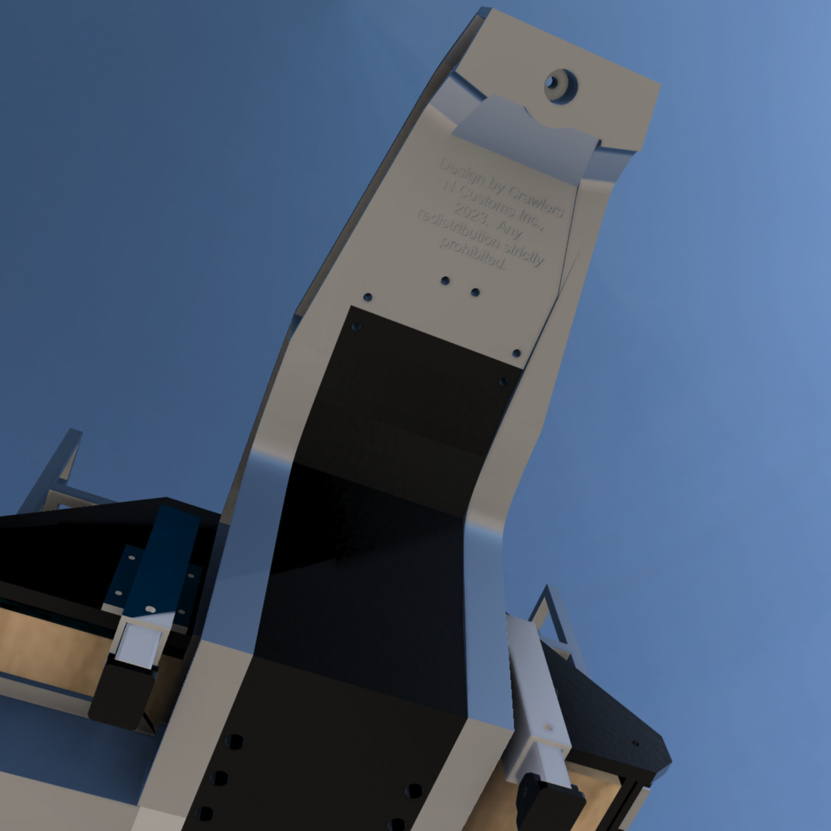 DIGITAL FILES ONLY: Print and Build at Home Modular 1/10 Scale Gooseneck Trailer