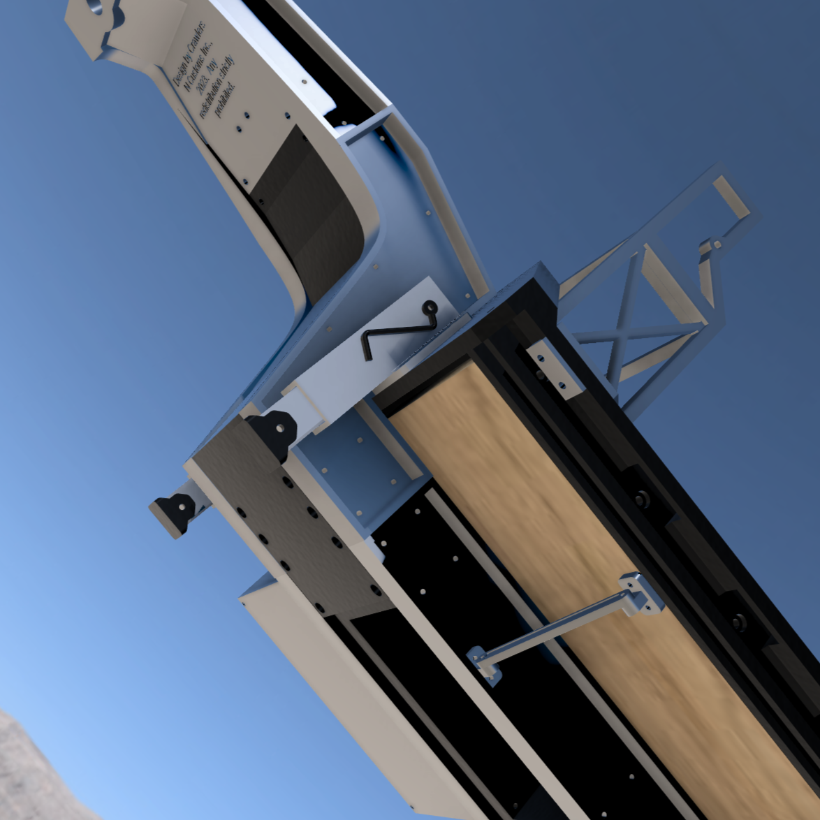 DIGITAL FILES ONLY: Print and Build at Home Modular 1/10 Scale Gooseneck Trailer