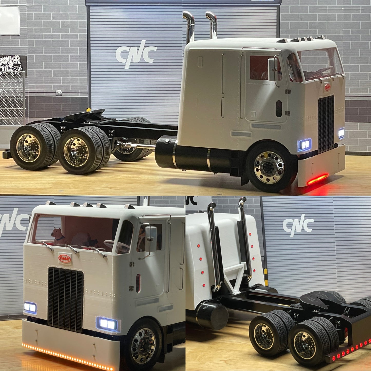 DIGITAL FILES ONLY: 1/10th Scale COE Semi Tractor