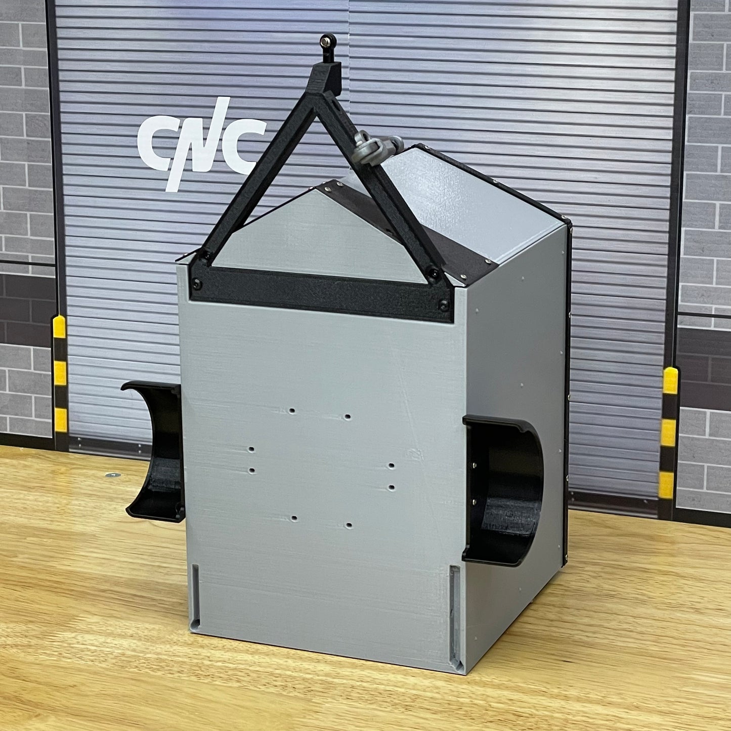 1/10 Scale Enclosed Utility Trailer Standard, Slammed or Lifted and Custom Options (NO WHEELS OR TIRES INCLUDED)