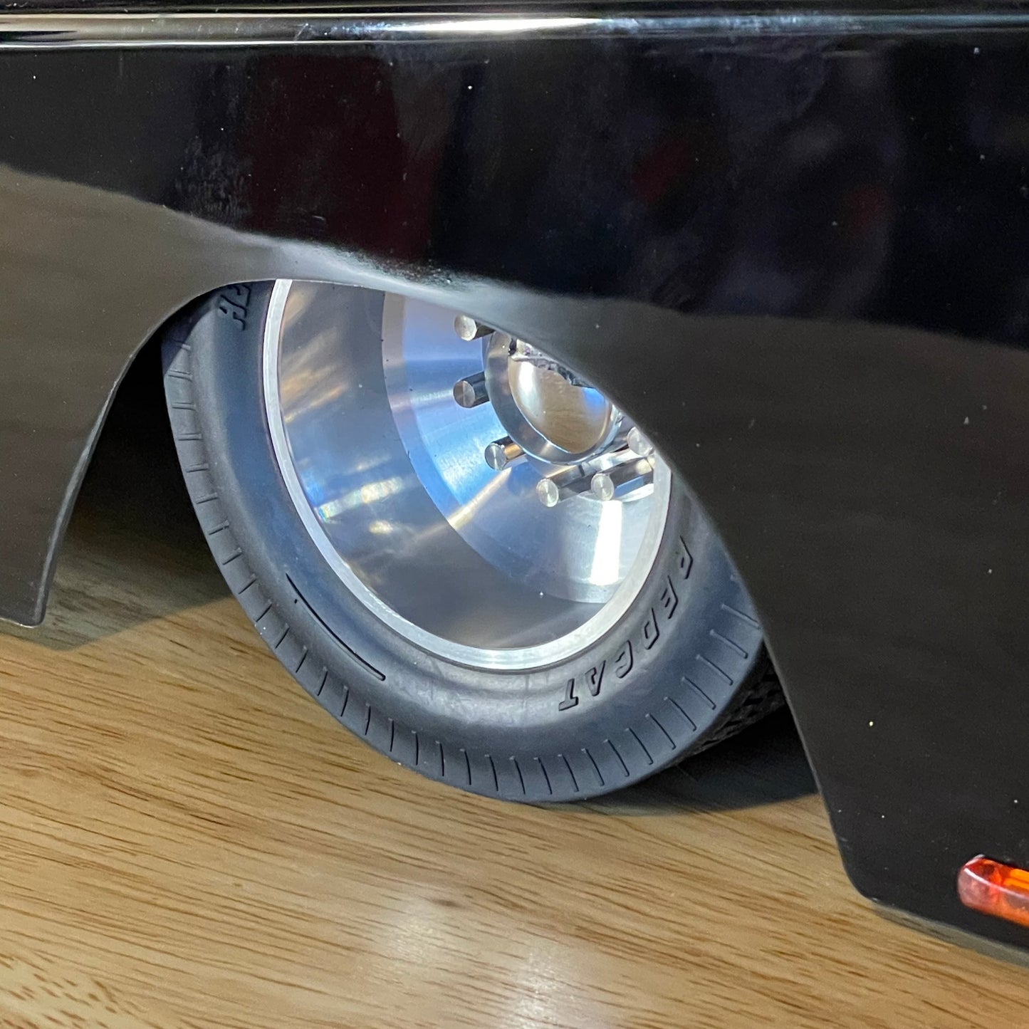 "Series 2" Billet Aluminum Wheels for the Redcat 53 COE Custom Hauler (Sold as a Set of 6)