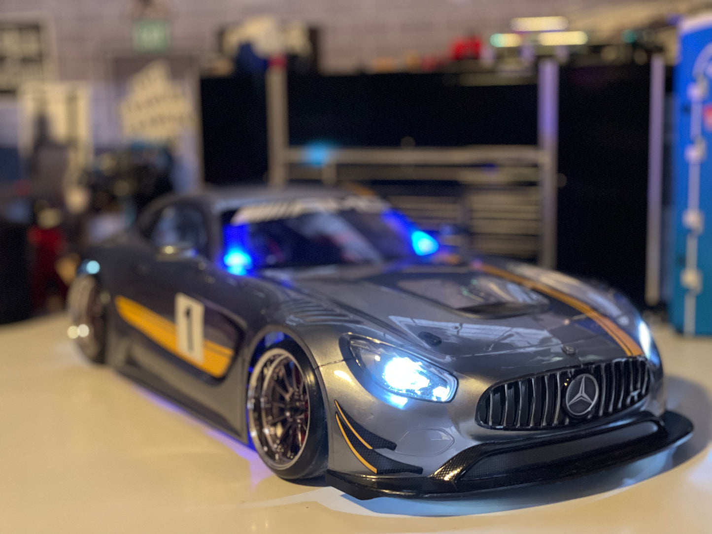 Drift Light System for RC 1/10 Scale Drift Cars Competition "Formula Drift" Style