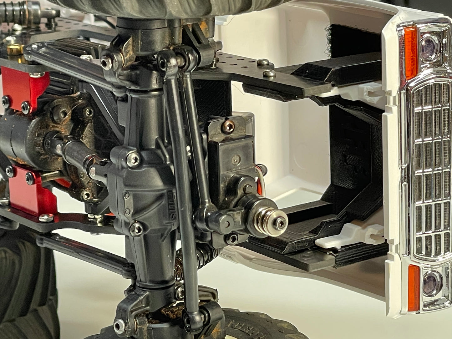 PTW Carbon Racing Chassis for the FMS FCX24 Smasher
