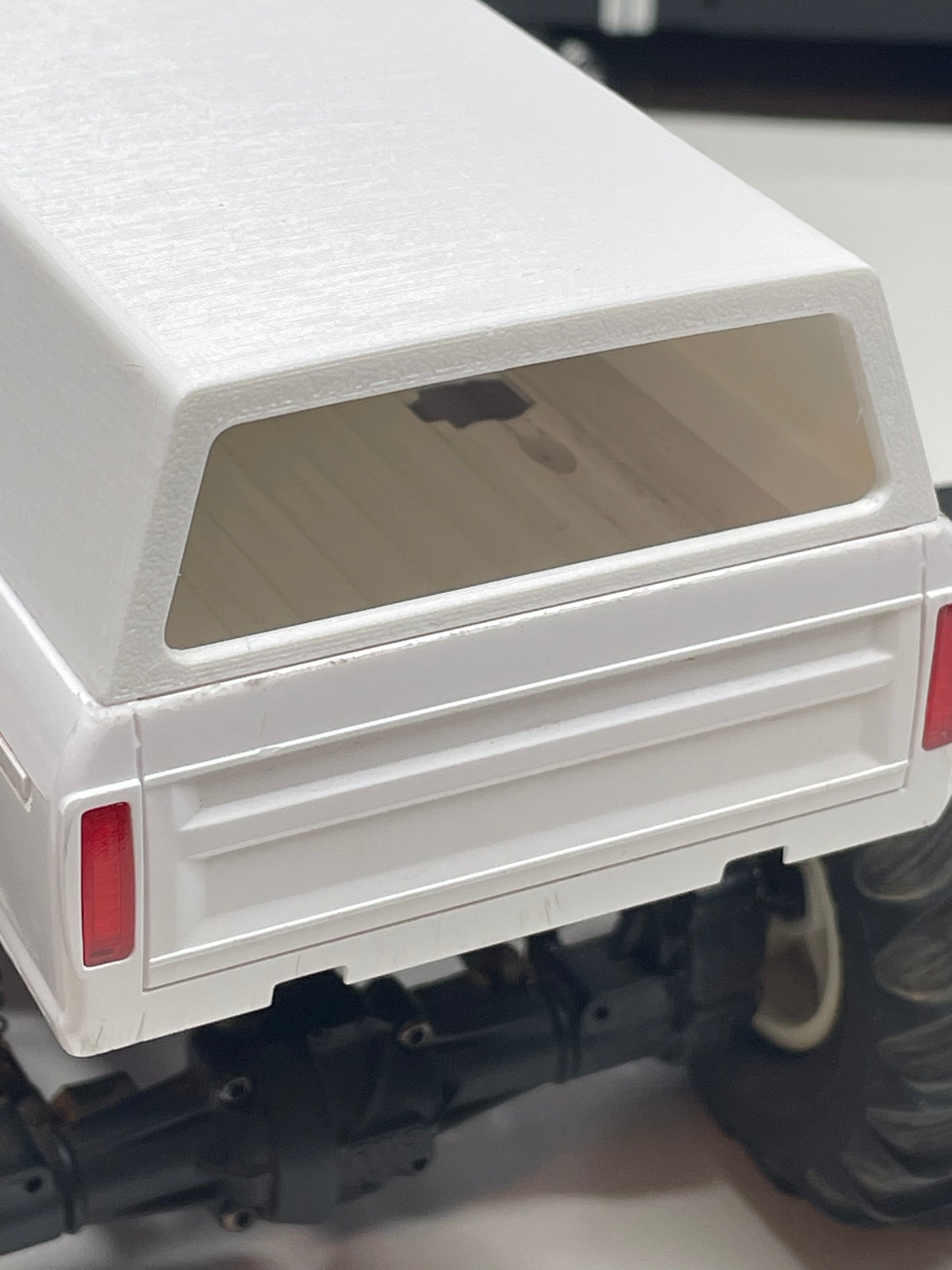 Camper Topper Shell for FMS FCX24 “Old Ford” Smasher 1/24 Scale Body in