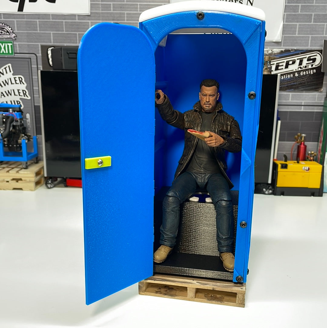 1/10 Scale “Porta Potty” Portable Toilet for your Scale Garage Drift Track Crawler Diorama