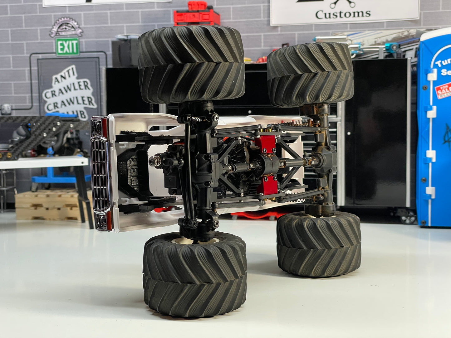 PTW Carbon Racing Chassis for the FMS FCX24 Smasher