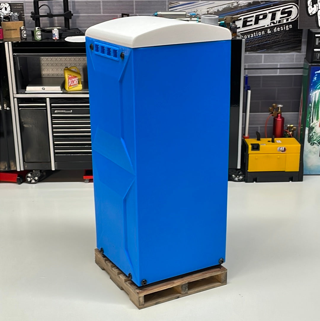 1/10 Scale “Porta Potty” Portable Toilet for your Scale Garage Drift Track Crawler Diorama