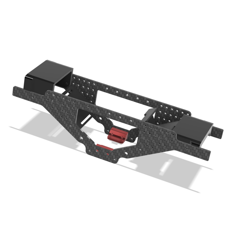 PTW Carbon Racing Chassis for the FMS FCX24 Smasher
