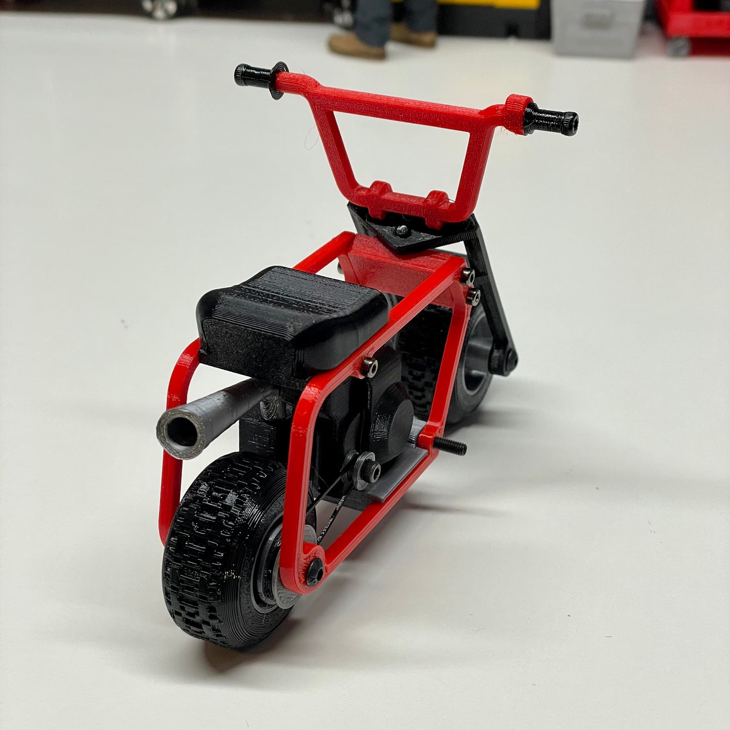 1/10 Scale “Doodle Bug” Mini Bike for your Scale Garage Diorama