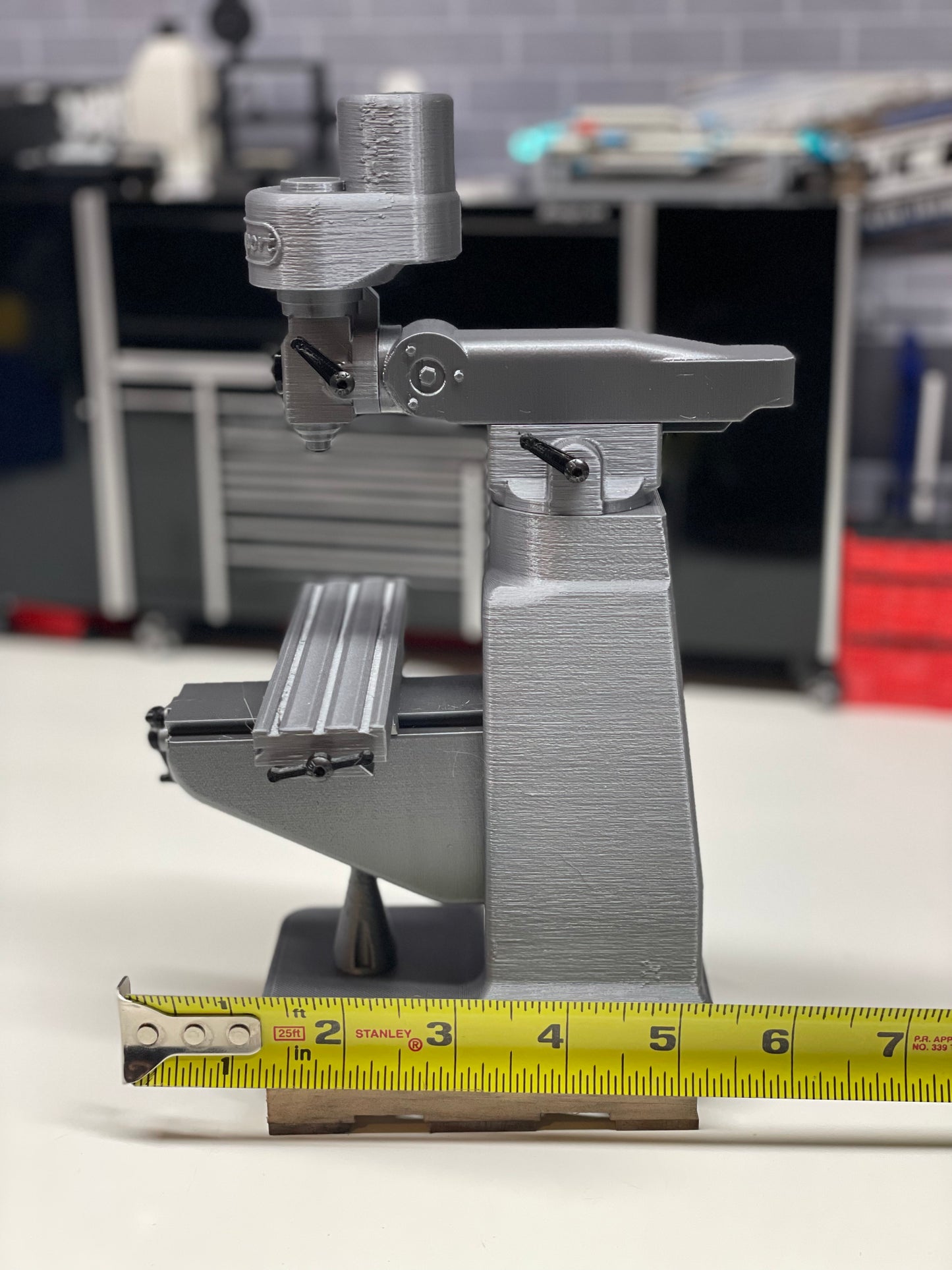 1/10 Scale “Bridgeport” CNC Mill for your Scale Garage