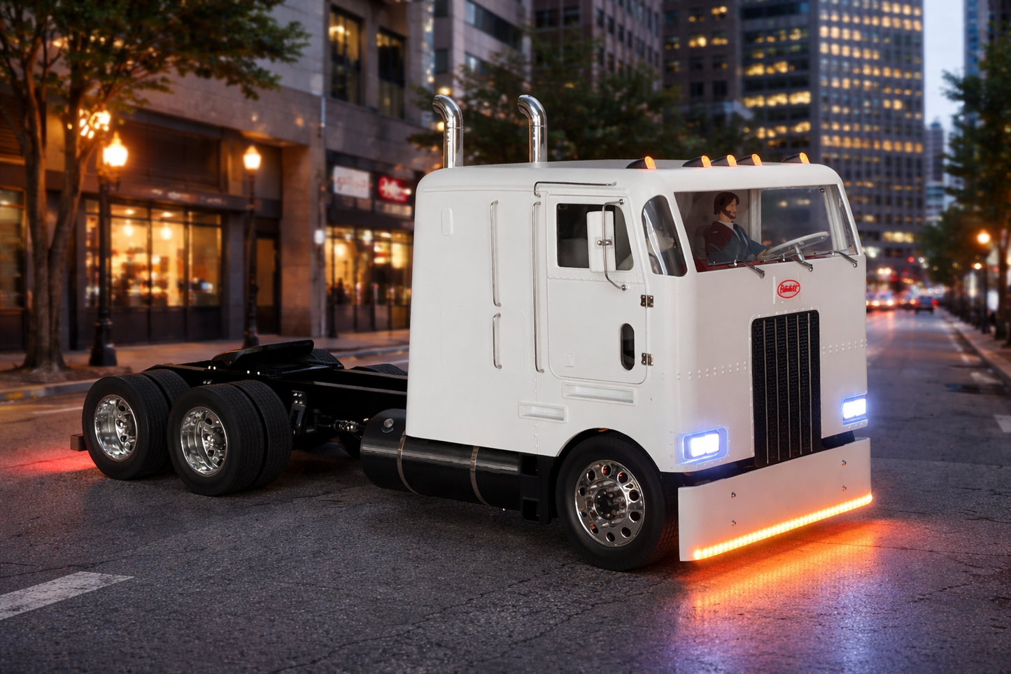 1/10 Scale COE Semi Tractor Builders Kit