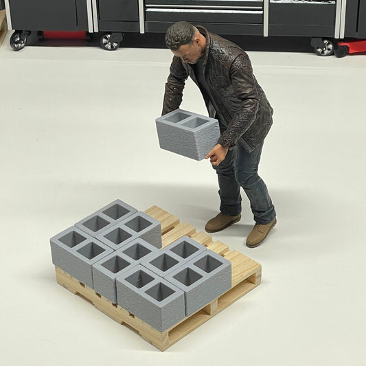 1/10 Scale Cinder Blocks (Set of 8)