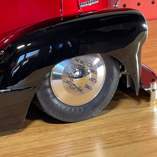"Series 2" Billet Aluminum Wheels for the Redcat 53 COE Custom Hauler (Sold as a Set of 6)