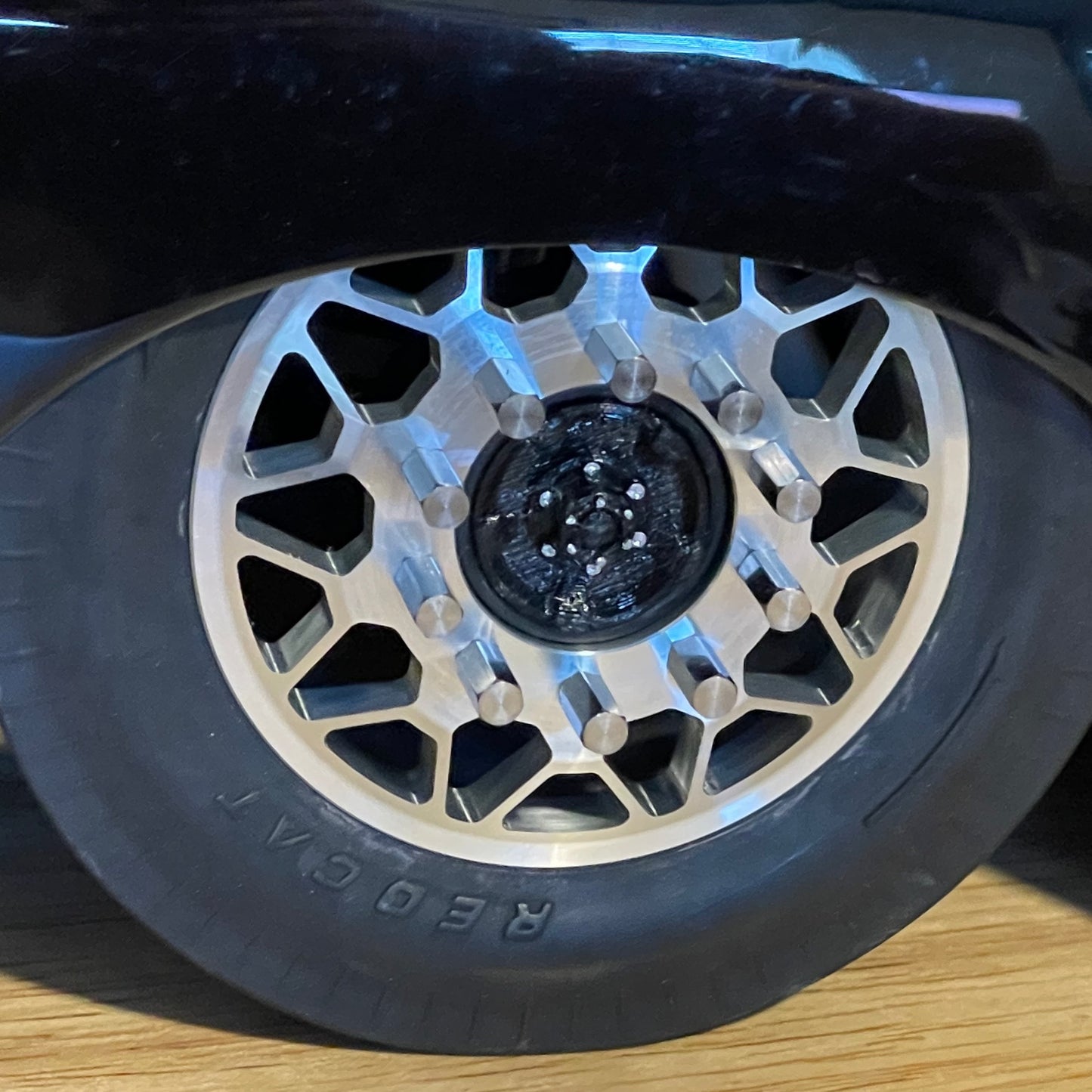 "Series 1" Billet Aluminum Wheels for the Redcat 53 COE Custom Hauler (Sold as a Set of 6)