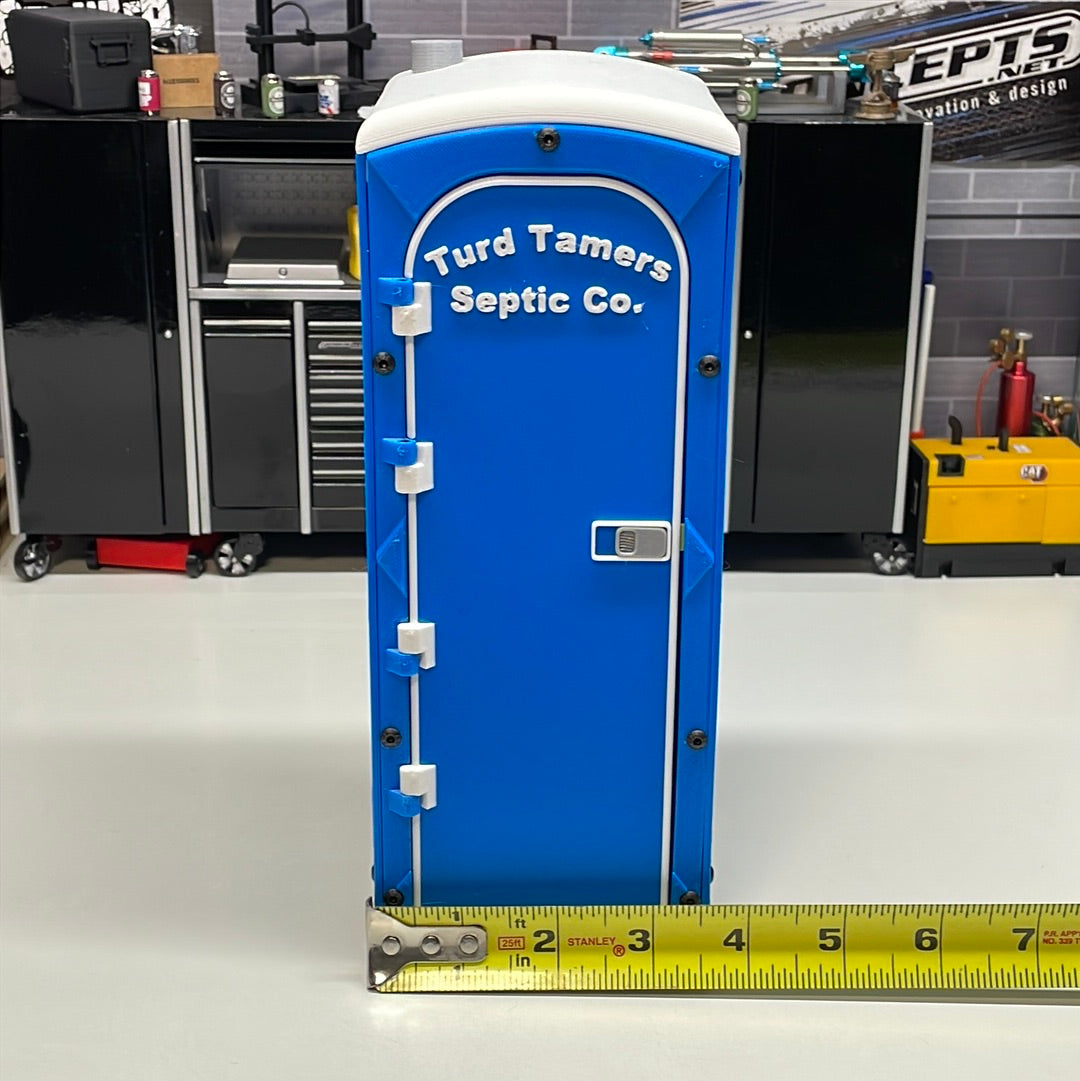 1/10 Scale “Porta Potty” Portable Toilet for your Scale Garage Drift Track Crawler Diorama