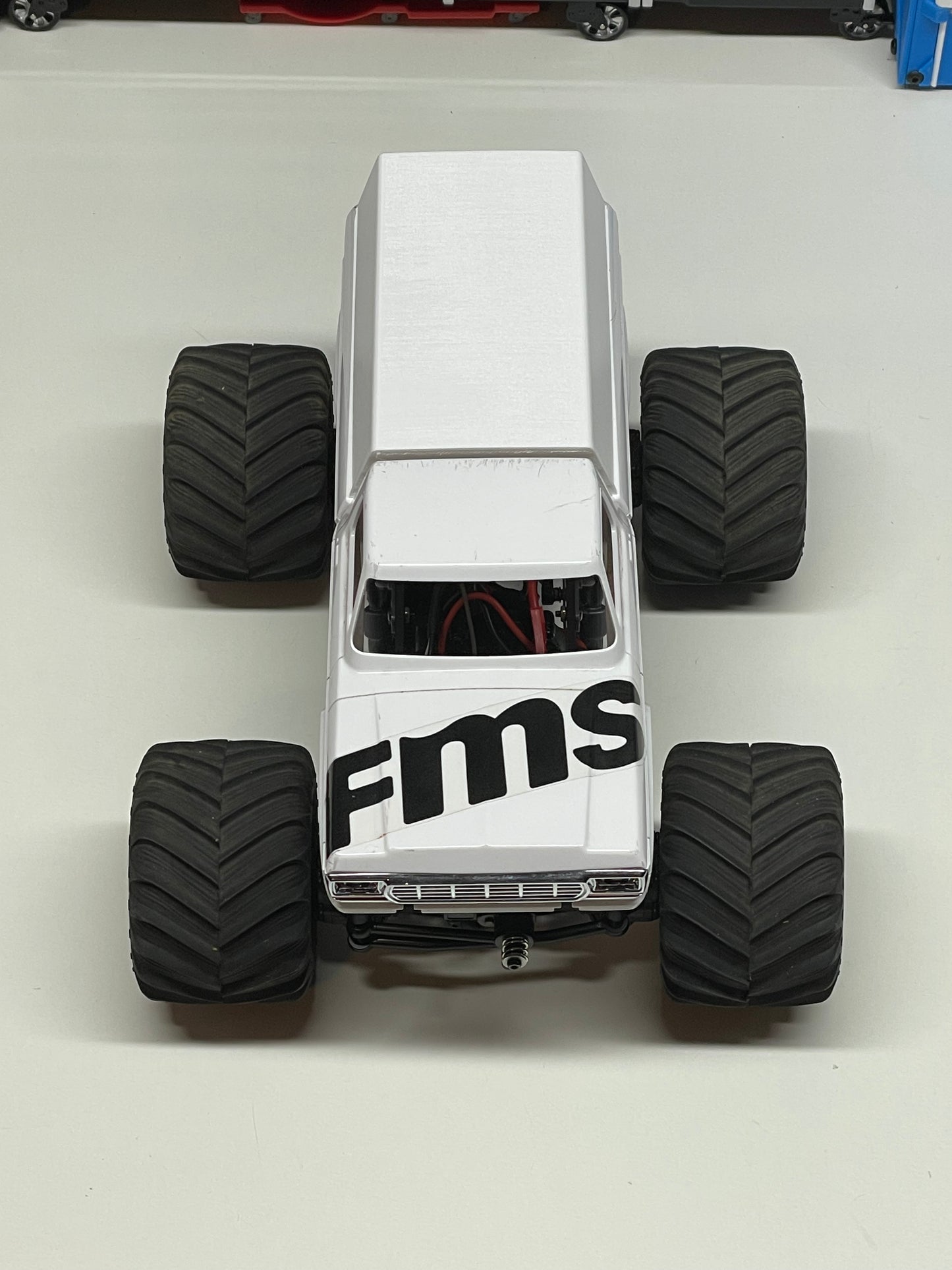 Camper Topper Shell for FMS FCX24 “Old Ford” Smasher 1/24 Scale Body