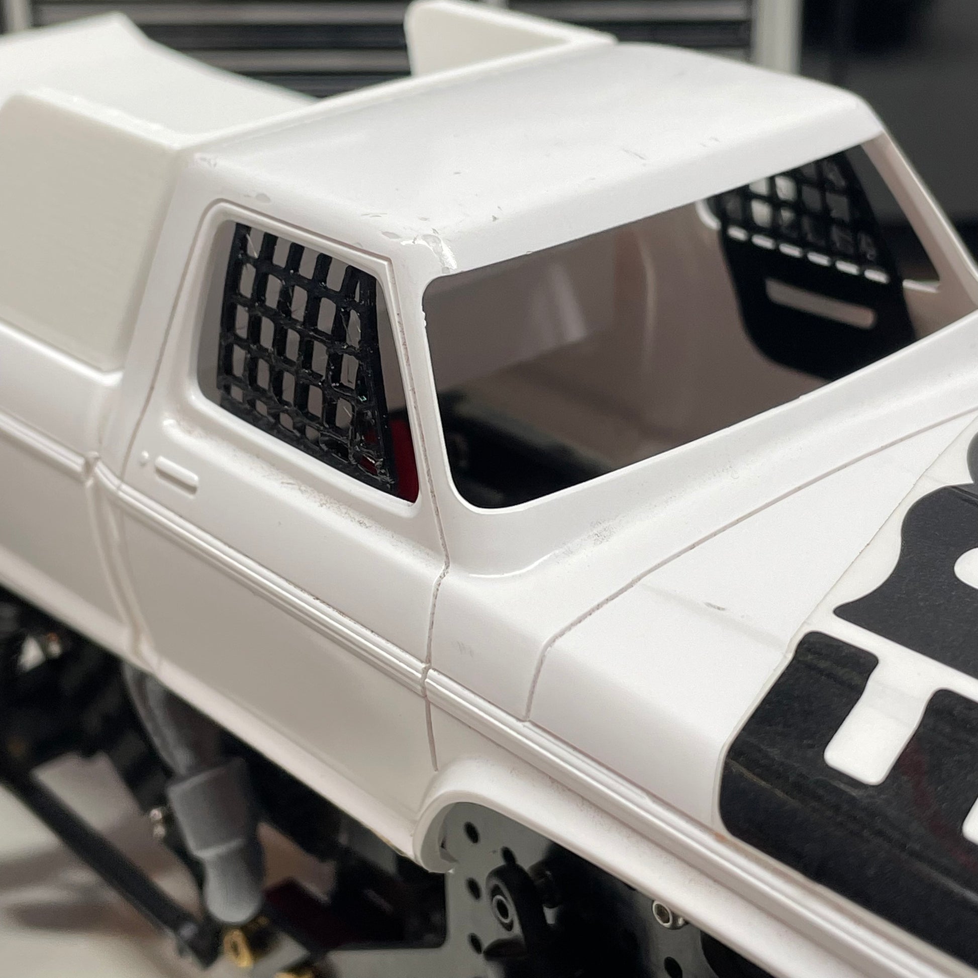 Window Nets for FMS FCX24 Smasher Old Ford Body 1 24 RC Truck