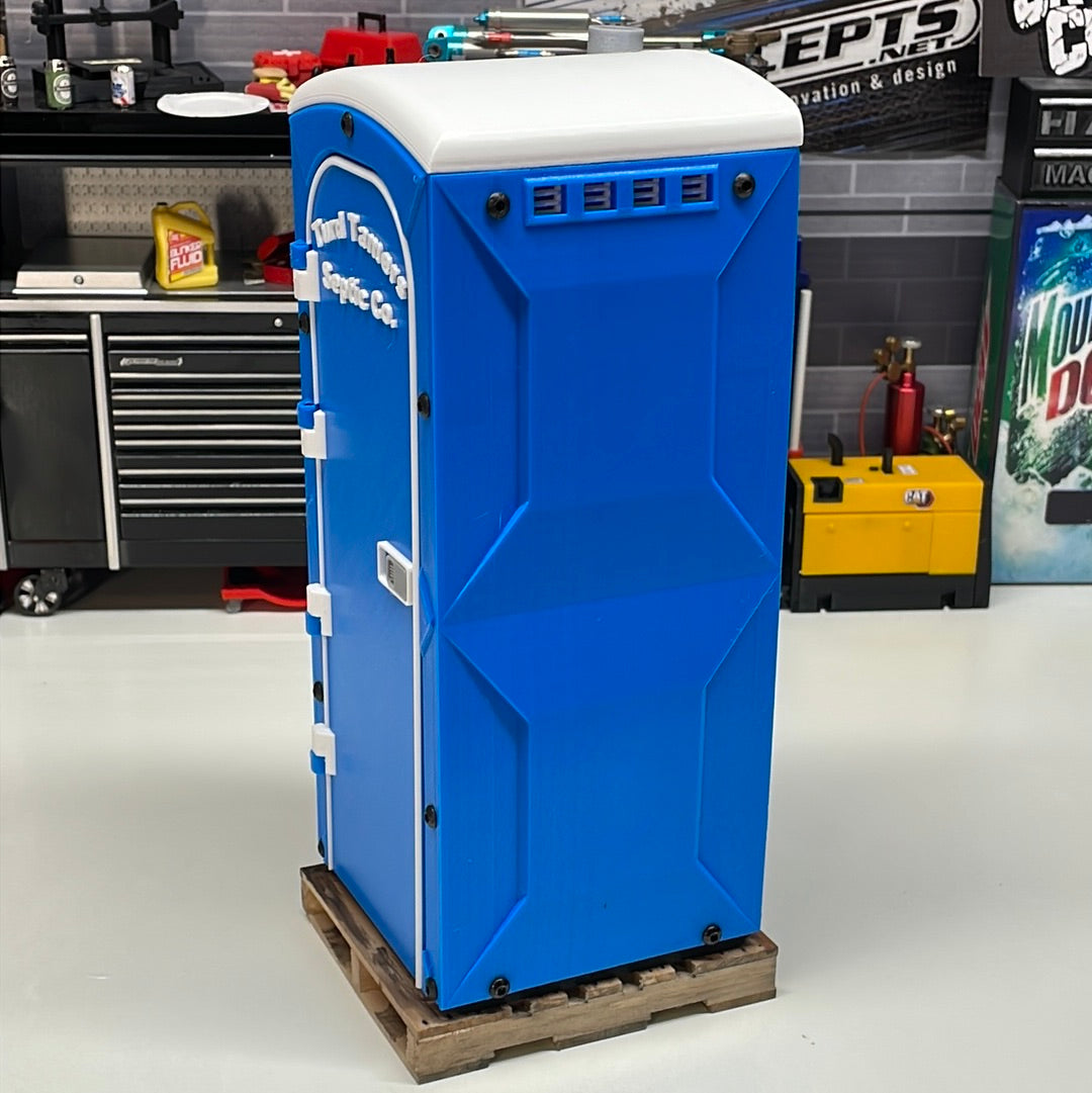 1/10 Scale “Porta Potty” Portable Toilet for your Scale Garage Drift Track Crawler Diorama