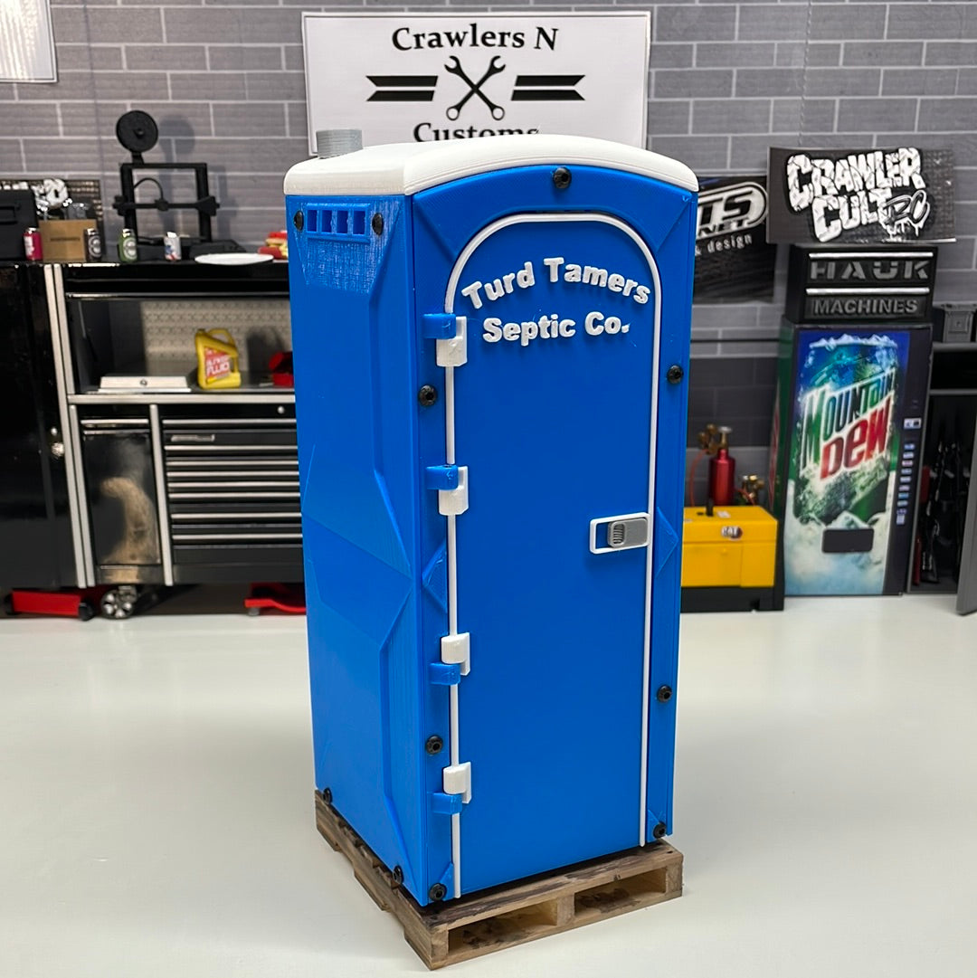1/10 Scale “Porta Potty” Portable Toilet for your Scale Garage Drift Track Crawler Diorama
